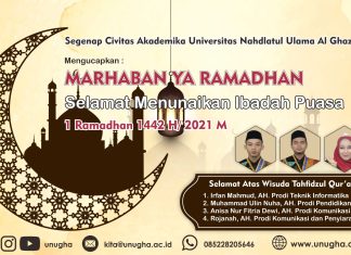 SELAMAT MENUNAIKAN IBADAH PUASA 1442 H