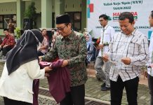 Pelepasan Peserta KKN Kolaborasi bersama UGM