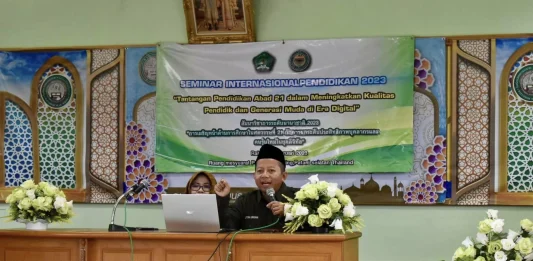 Seminar Internasional Pendidikan 2023 kerjasama antara Watnatham Islam School Pombing, Pattani selatan Thailand dan UNUGHA Cilacap Seminar International - thailand