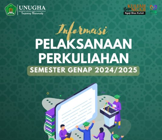 INFORMASI PELAKSANAAN PERKULIAHAN SEMESTER GENAP 2024/2025