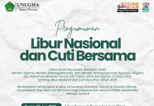 Surat Edaran: Libur Nasional dan Cuti Bersama Januari 2025