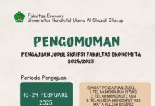 Pembukaan Pengajuan Judul Skripsi
