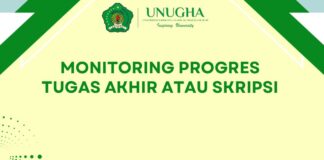 Monitoring Progres Tugas Akhir/Skripsi Fakultas Ekonomi Universitas Nahdlatul Ulama Al Ghazali Cilacap